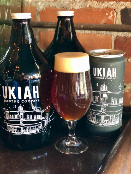 Ukiah Brewing & Ice Company's Pilsener Style Beer New Metal Sign Ukiah CA 